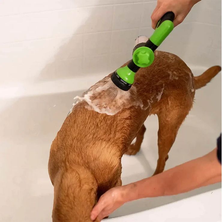 Sprayer Nozzle Hose dog shower Gun 3 Mode Adjustable Pet Wash