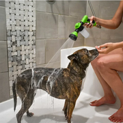 Sprayer Nozzle Hose dog shower Gun 3 Mode Adjustable Pet Wash