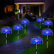 Waterproof Solar Garden Fireworks Lamp