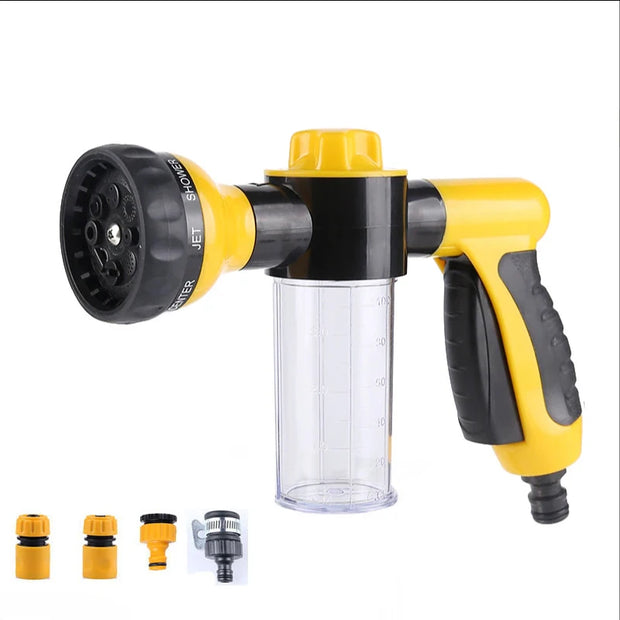 Sprayer Nozzle Hose dog shower Gun 3 Mode Adjustable Pet Wash