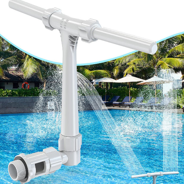 Adjustable Swimming Pool Waterfall Dual Fountain Spray